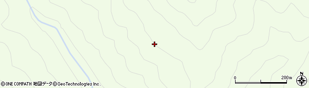 福島県金山町（大沼郡）滝沢（横井戸）周辺の地図