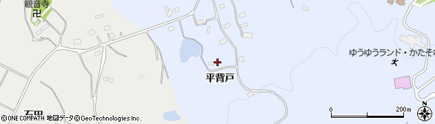 福島県田村市船引町船引（平背戸）周辺の地図