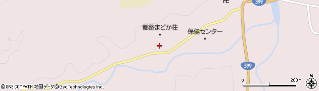 福島県田村市都路町古道寺下58周辺の地図
