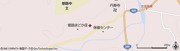 福島県田村市都路町古道寺下50周辺の地図