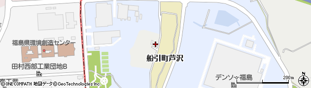 福島県田村市船引町春山（仲ノ縄）周辺の地図
