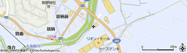 サンキューカット田村船引店周辺の地図