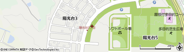 新潟県長岡市陽光台周辺の地図