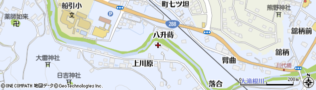 福島県田村市船引町船引上川原54周辺の地図