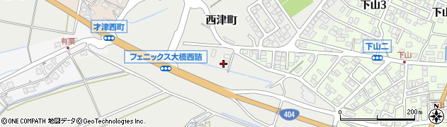 新潟県長岡市西津町2621周辺の地図