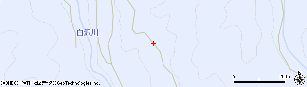 福島県金山町（大沼郡）西谷（荒新田）周辺の地図