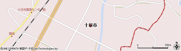 新潟県刈羽村（刈羽郡）十日市周辺の地図