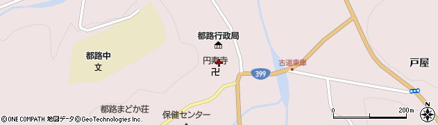 福島県田村市都路町古道本町53周辺の地図