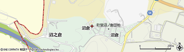 福島県田村郡三春町沼之倉75周辺の地図