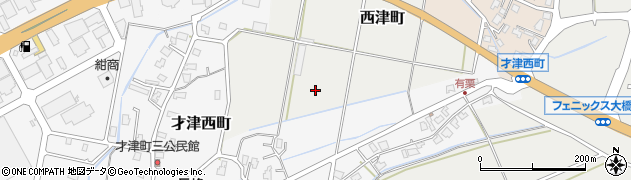 新潟県長岡市才津町周辺の地図