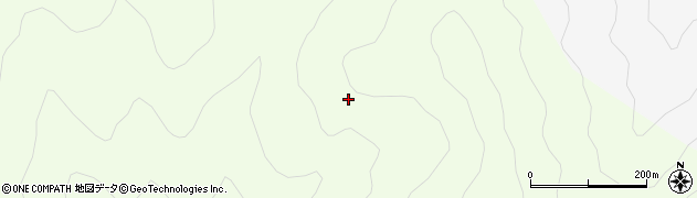 福島県金山町（大沼郡）滝沢（黒日向）周辺の地図