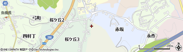 福島県三春町（田村郡）八十内周辺の地図