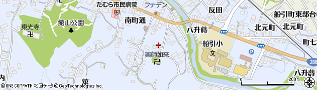 福島県田村市船引町船引新房院19周辺の地図