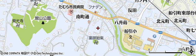 福島県田村市船引町船引新房院11周辺の地図