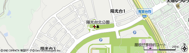 陽光台北公園周辺の地図