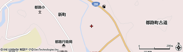 福島県田村市都路町古道阿久戸前周辺の地図