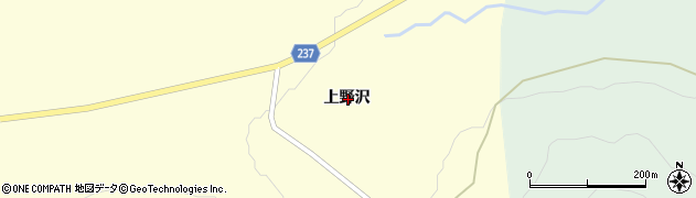 福島県大沼郡金山町太郎布上野沢周辺の地図