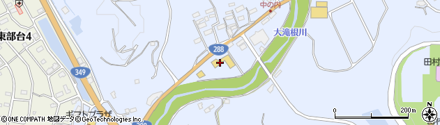 福島県田村市船引町船引（中ノ内前）周辺の地図