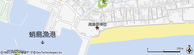 高倉彦神社周辺の地図