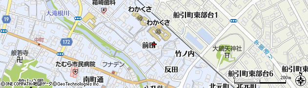 福島県田村市船引町船引（前田）周辺の地図