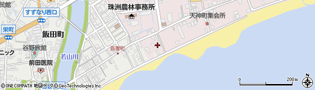 石川県珠洲市野々江町（ラ）周辺の地図