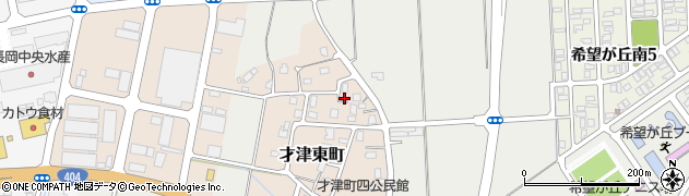 新潟県長岡市才津東町2511周辺の地図