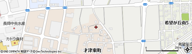 新潟県長岡市才津東町2494周辺の地図