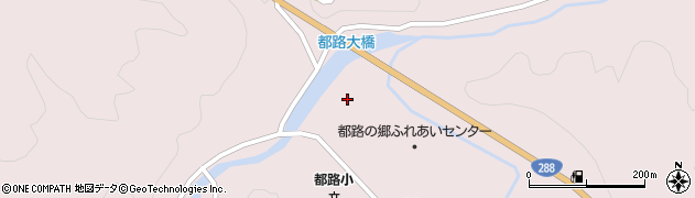 福島県田村市都路町古道（遠下前）周辺の地図