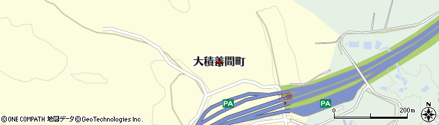 新潟県長岡市大積善間町周辺の地図
