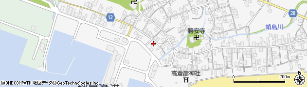 石川県珠洲市蛸島町子33周辺の地図