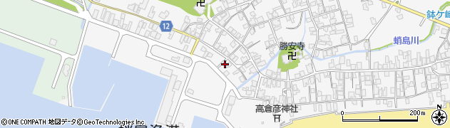 石川県珠洲市蛸島町子26周辺の地図