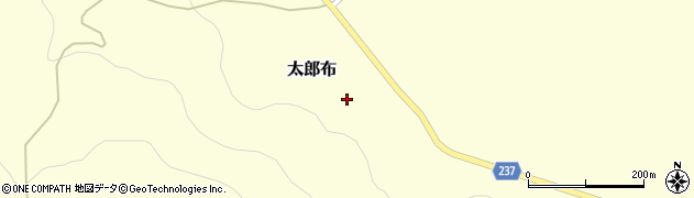 福島県大沼郡金山町太郎布下村周辺の地図