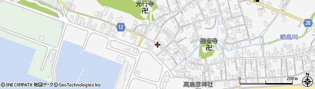 石川県珠洲市蛸島町子周辺の地図