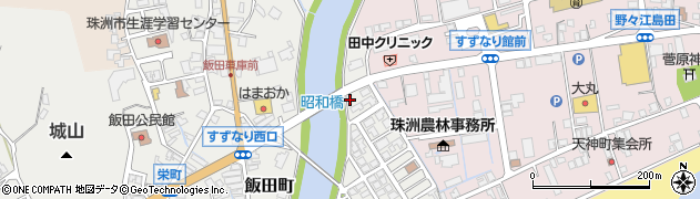宮田電器商会　飯田店周辺の地図