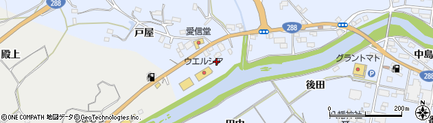 福島県田村市船引町船引（宮ノ前）周辺の地図