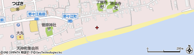 石川県珠洲市野々江町周辺の地図