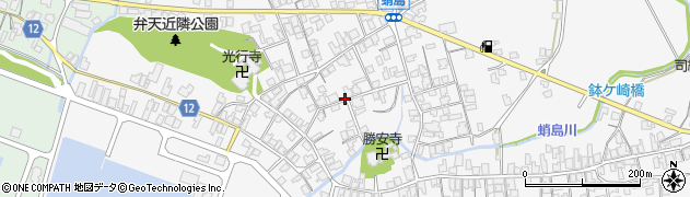 石川県珠洲市蛸島町（ツ）周辺の地図