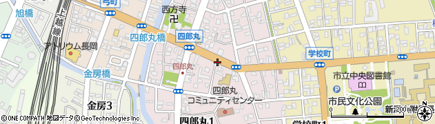 新潟県長岡市四郎丸周辺の地図