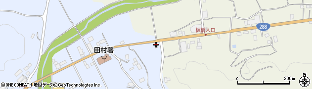 福島県田村市船引町船引（三本椚）周辺の地図
