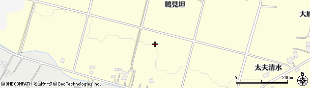 福島県郡山市日和田町（鶴見坦）周辺の地図