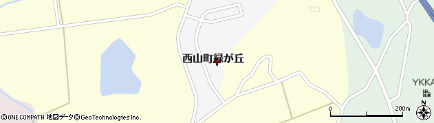 新潟県柏崎市西山町緑が丘周辺の地図