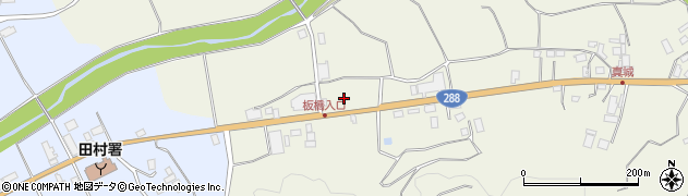 福島県田村市常葉町西向米粉原28周辺の地図