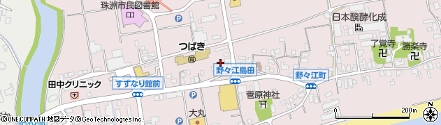 石川県珠洲市野々江町（子）周辺の地図