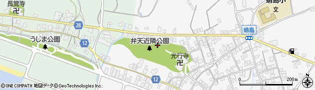 石川県珠洲市蛸島町（ナ）周辺の地図