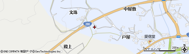 福島県田村市船引町船引（文珠）周辺の地図
