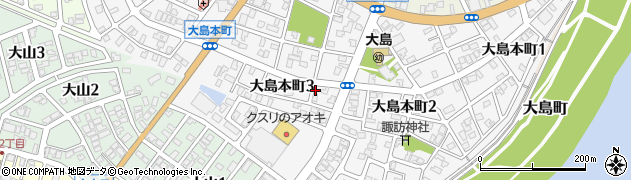 新潟県長岡市大島本町周辺の地図