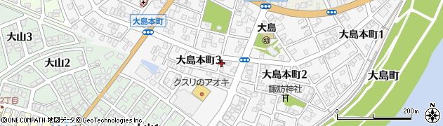 新潟県長岡市大島本町周辺の地図