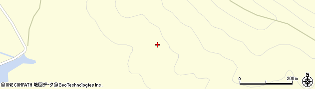 福島県金山町（大沼郡）太郎布（向原）周辺の地図