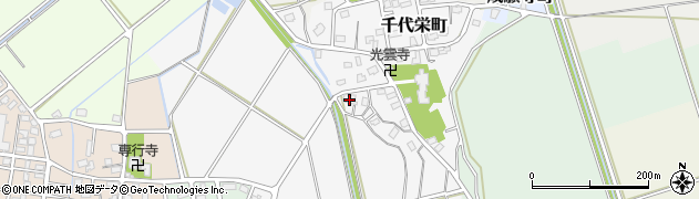 新潟県長岡市千代栄町1180周辺の地図