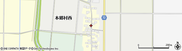福島県会津美里町（大沼郡）大八郷周辺の地図